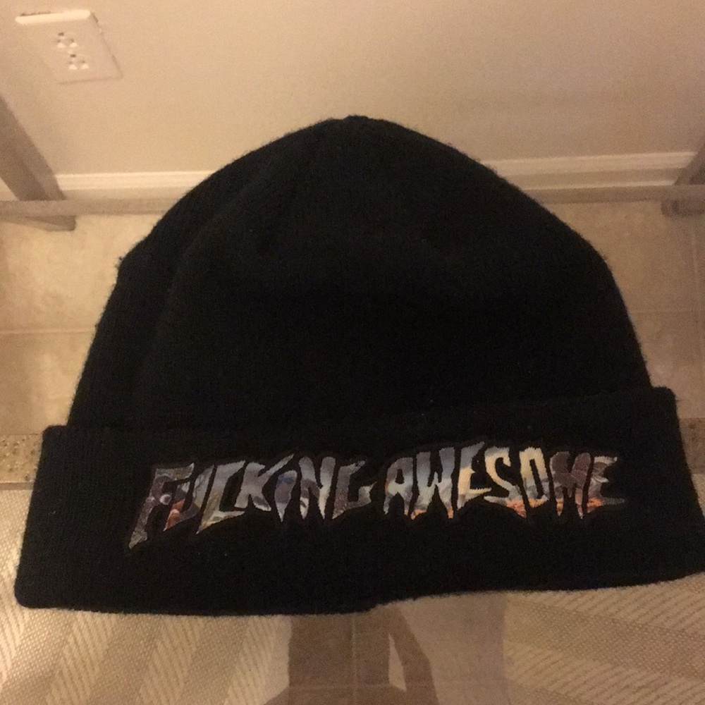 Fucking awesome beanie black
